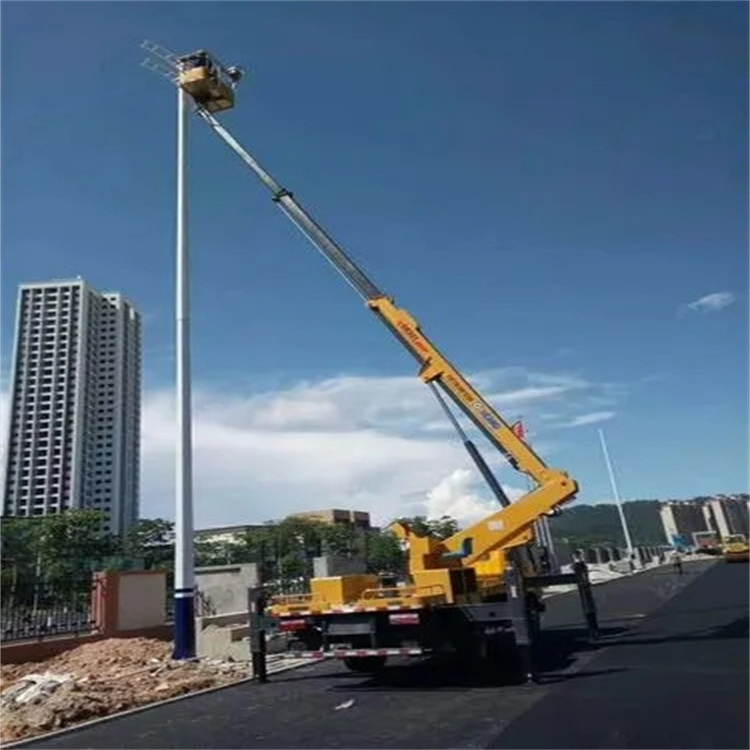 安庆大观维修路灯的曲臂升降车出租